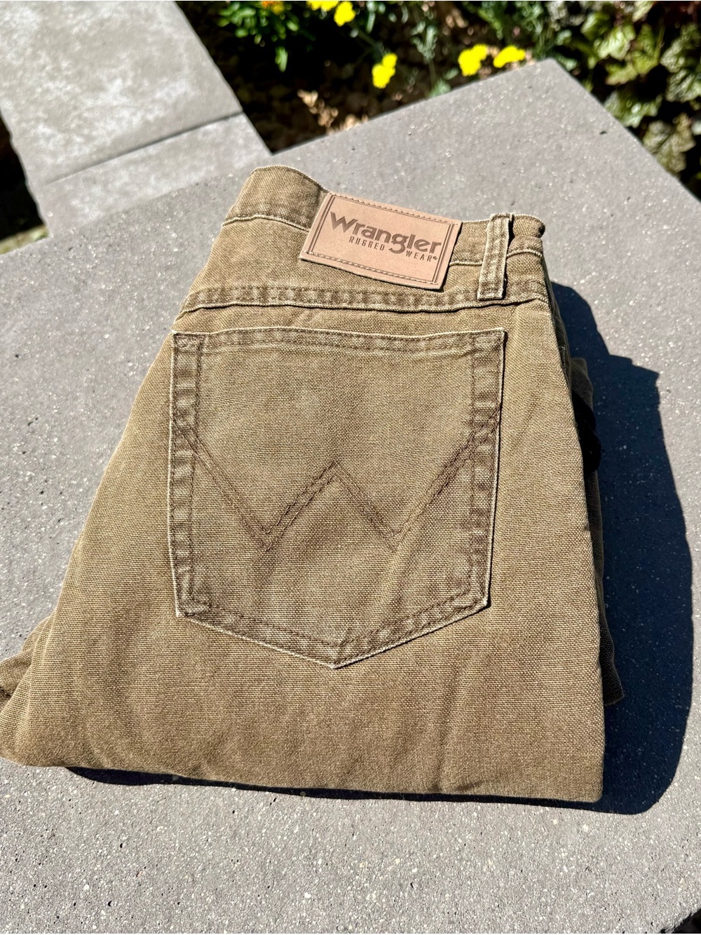Wrangler Men's Thermal Lined Jeans - Rugged Brown